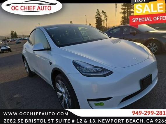 TESLA MODEL Y 2022 7SAYGDEE3NF320189 image